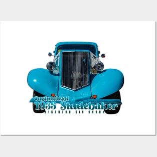 Customized 1935 Studebaker Dictator Six Sedan Posters and Art